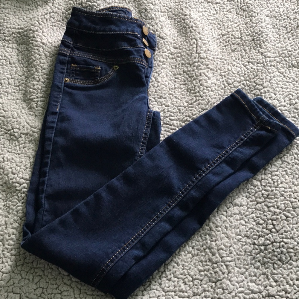 High waisted jeggings